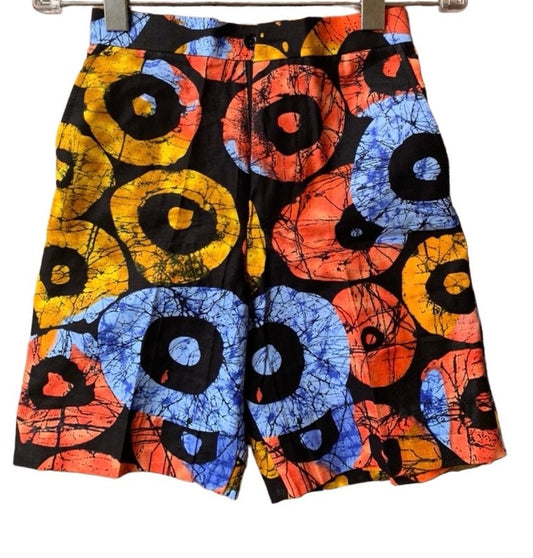 African Prints Summer Short For Boys